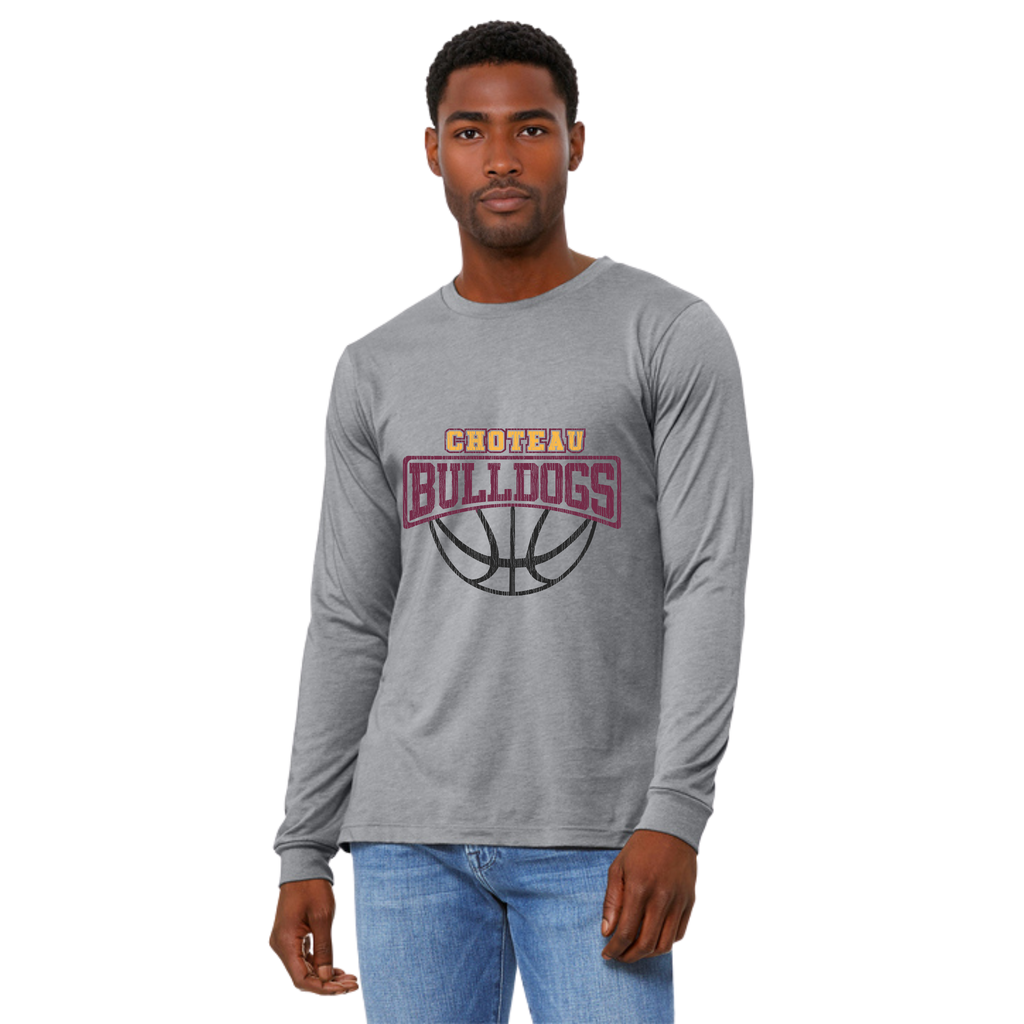 Choteau Bulldogs Basketball Longsleeve