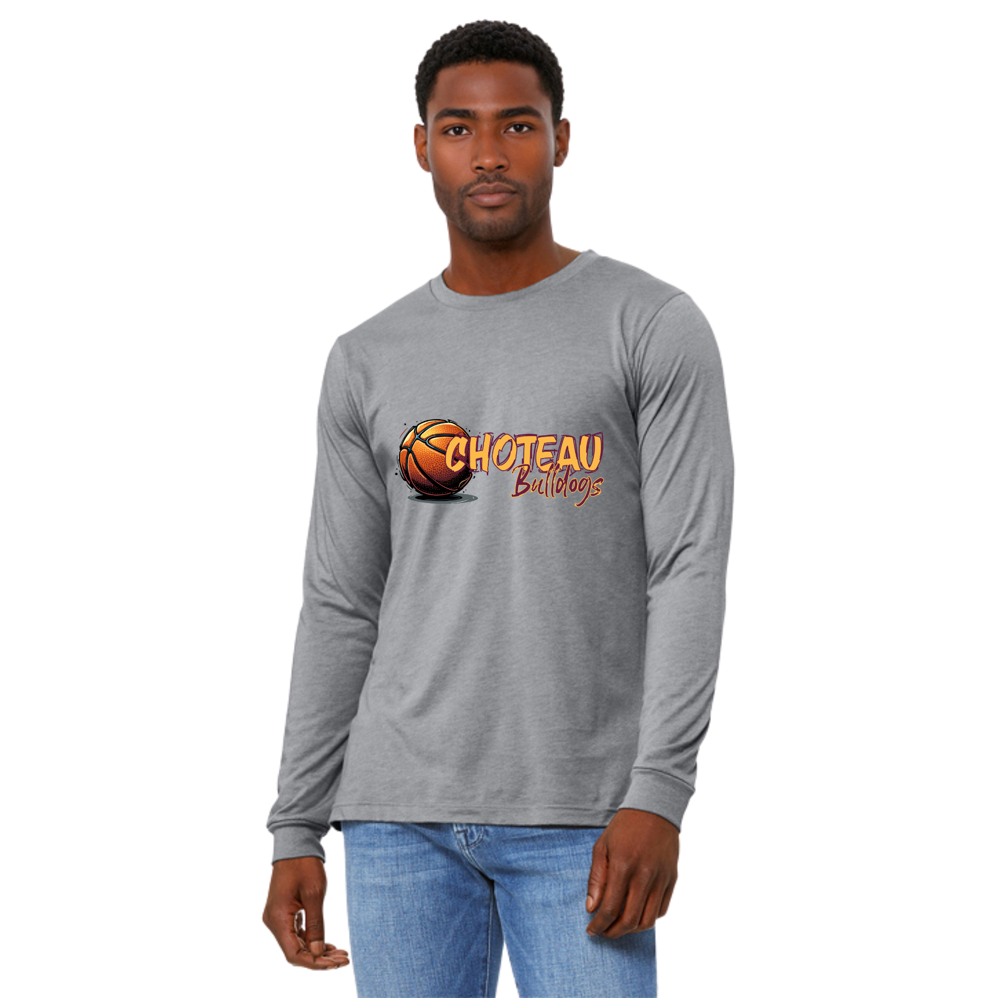 Choteau Bulldogs Basketball Longsleeve