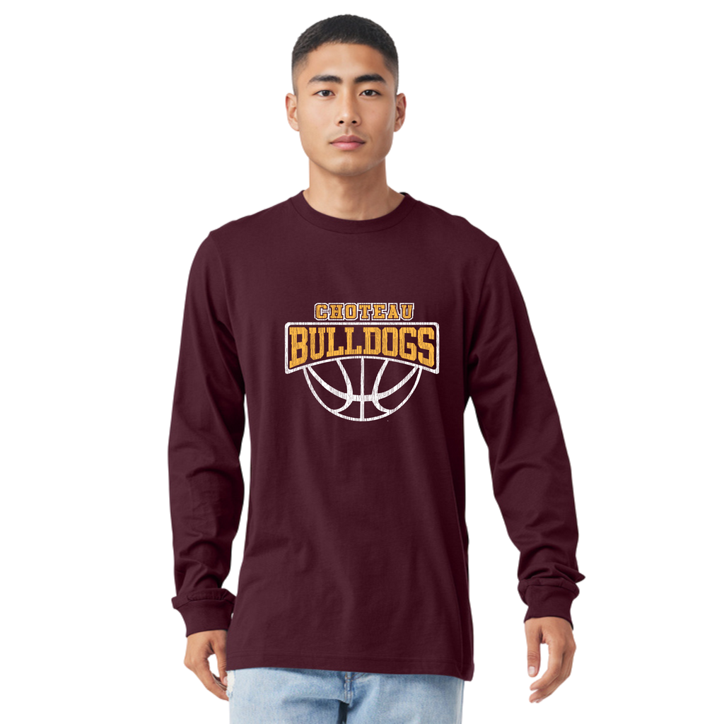 Choteau Bulldogs Basketball Longsleeve