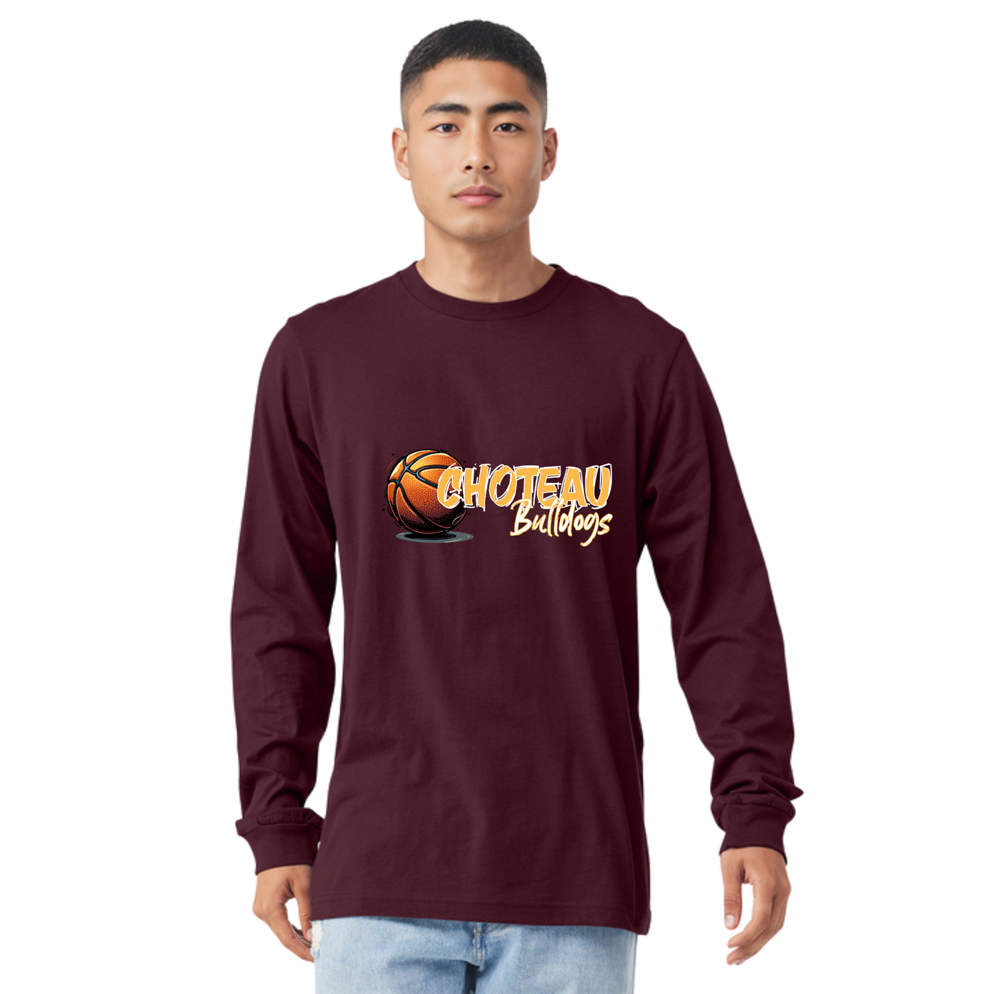 Choteau Bulldogs Basketball Longsleeve