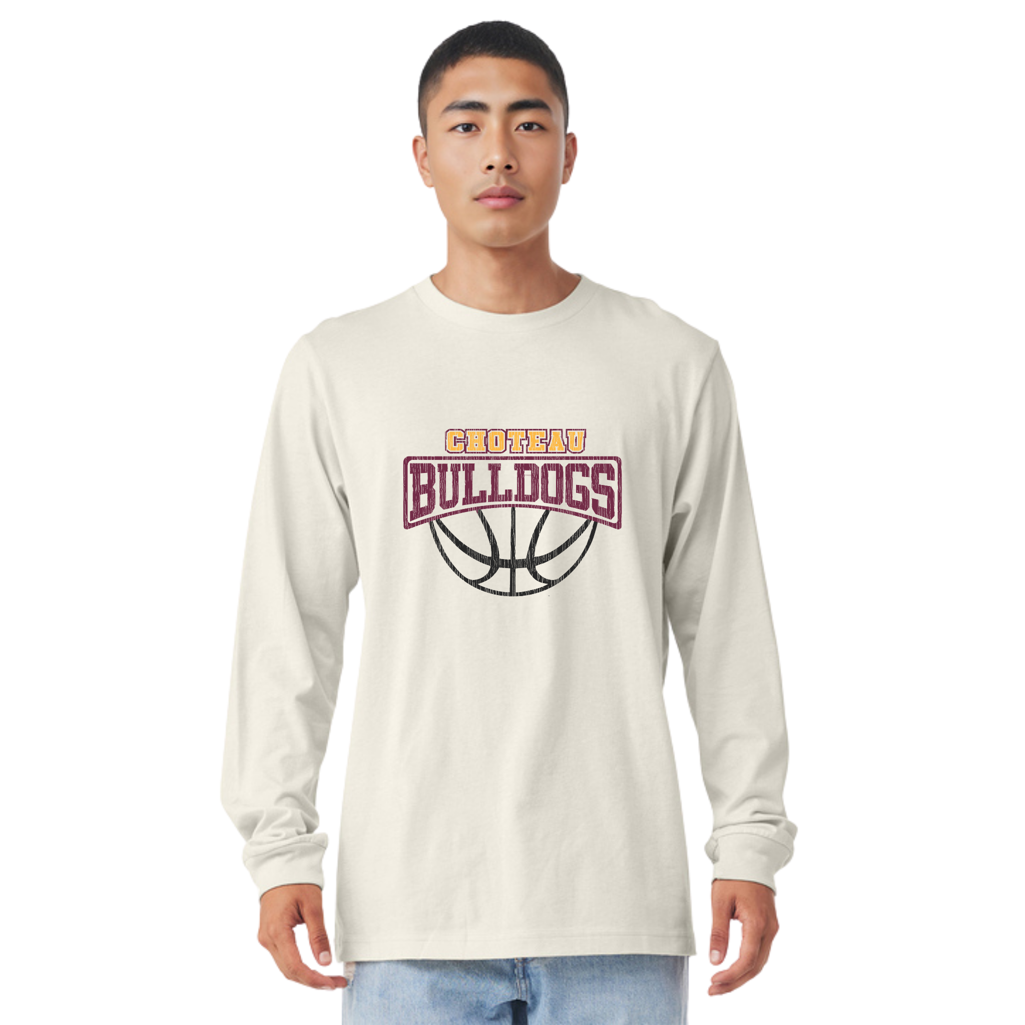 Choteau Bulldogs Basketball Longsleeve