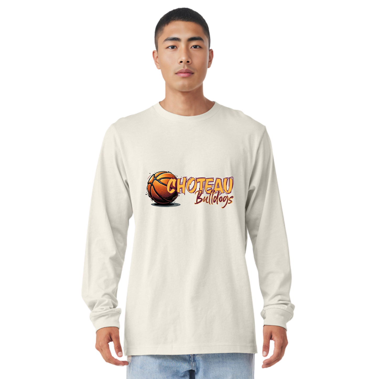 Choteau Bulldogs Basketball Longsleeve