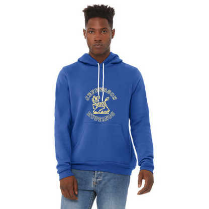 Jefferson Elementary Mustangs Fleece Pullover Hoodie