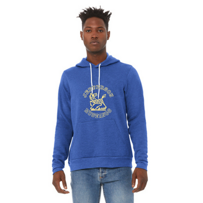 Jefferson Elementary Mustangs Fleece Pullover Hoodie