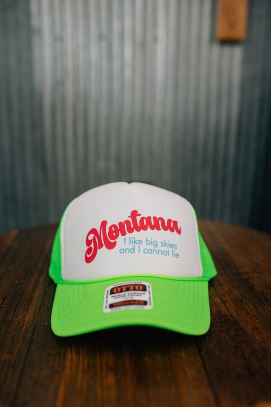 Montana - I Like Big Skies and I cannot lie hat