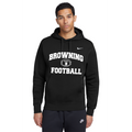 Browning Football Fleece Pullover Hoodie -  - Badger Track Customs