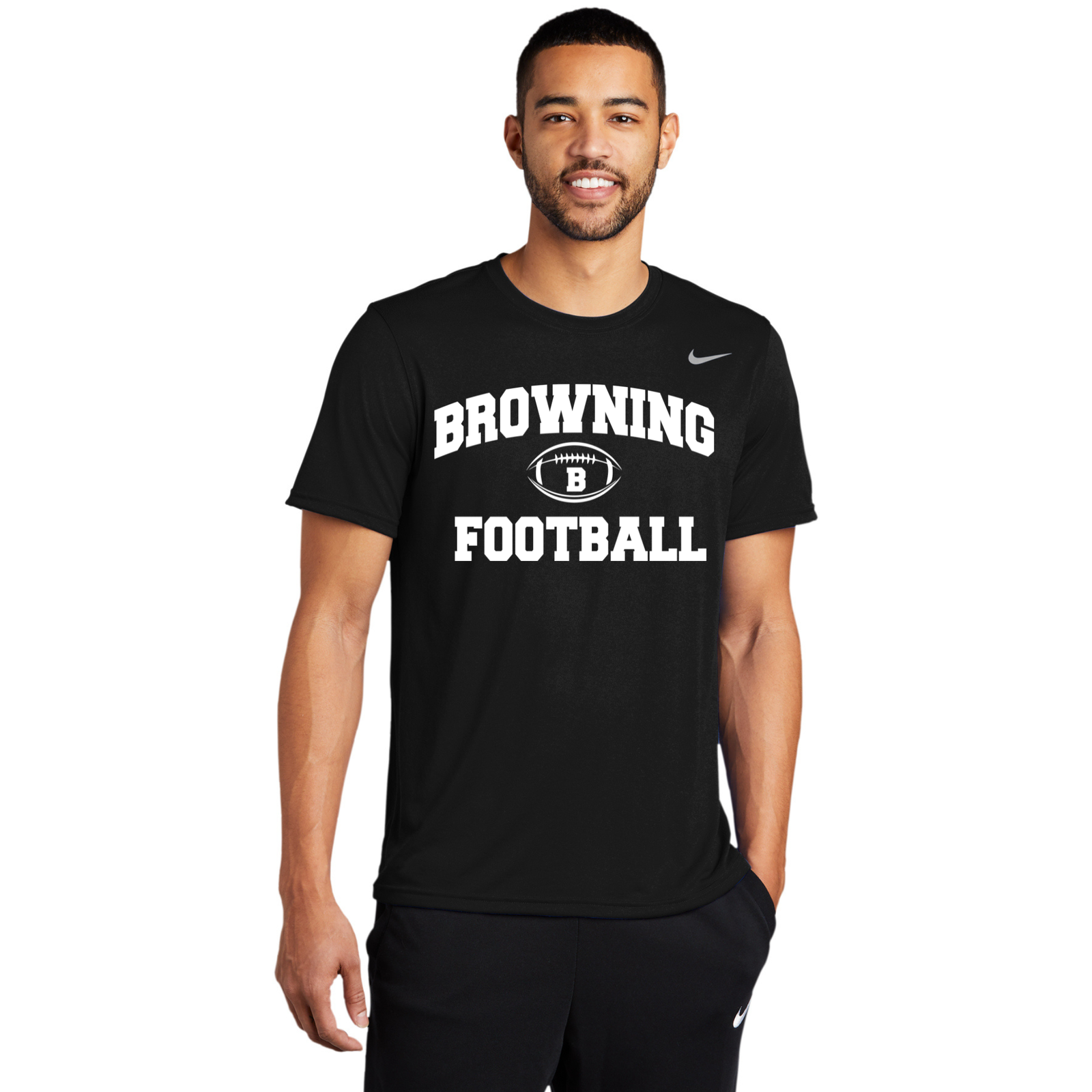 Browning Football rLegend Tee -  - Badger Track Customs