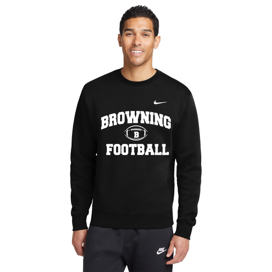 Browning Football Fleece Crew