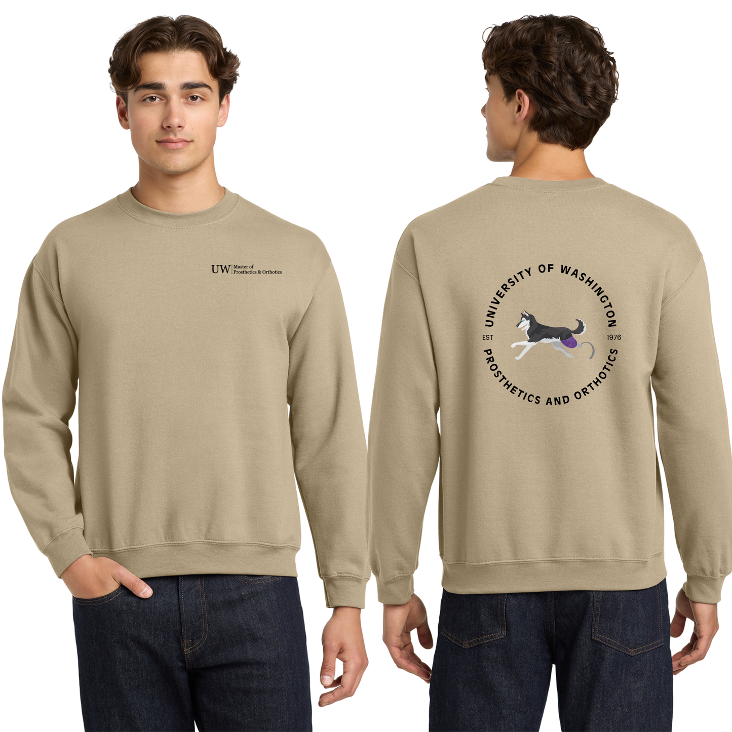 UW Prosthetics & Orthotics Crewneck Sweater