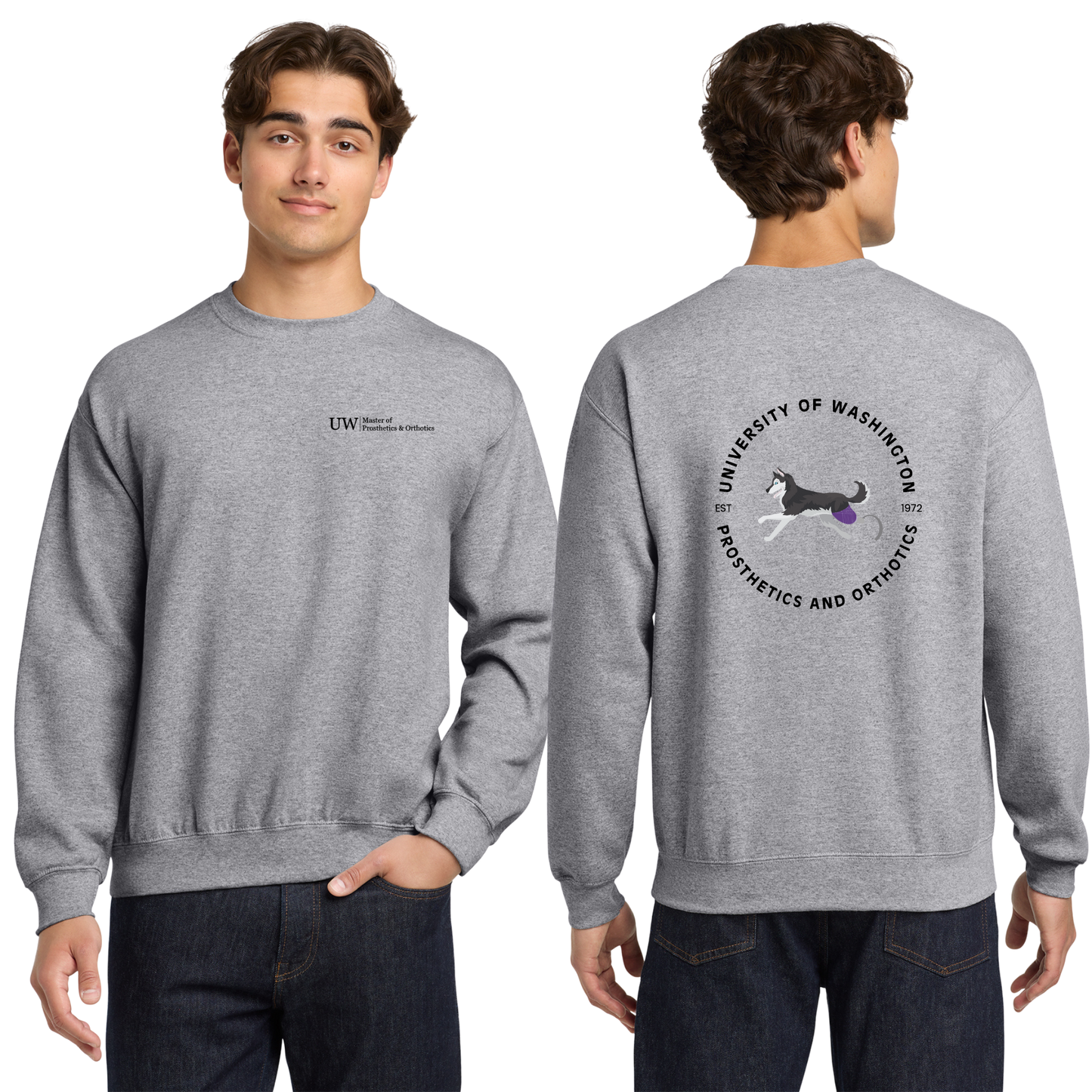 UW Prosthetics & Orthotics Crewneck Sweater