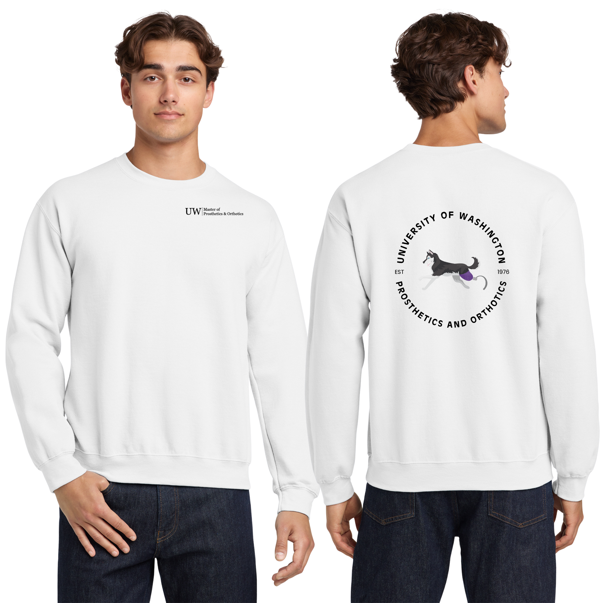 UW Prosthetics & Orthotics Crewneck Sweater