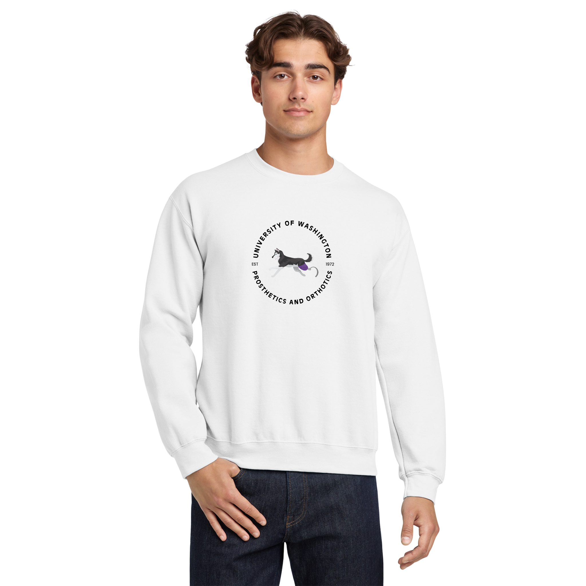 UW Prosthetics & Orthotics Crewneck Sweater