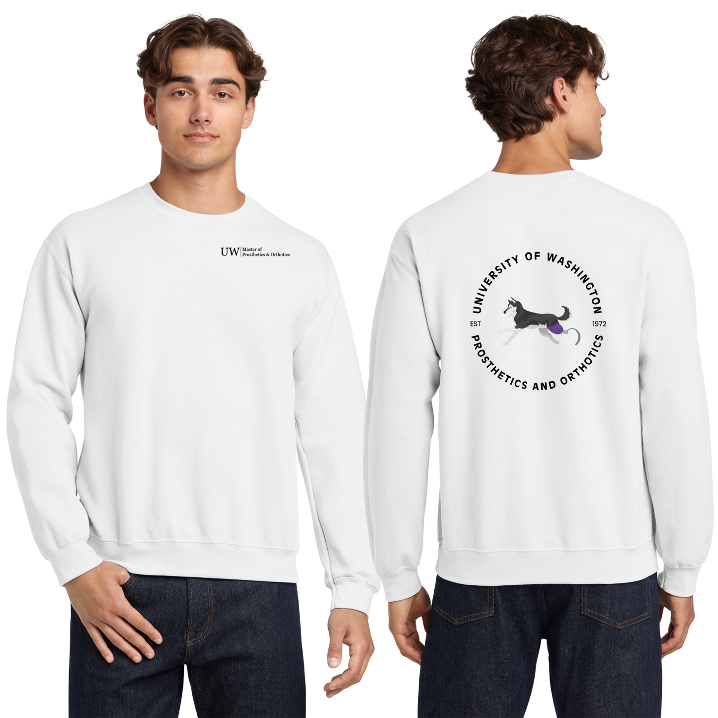 UW Prosthetics & Orthotics Crewneck Sweater