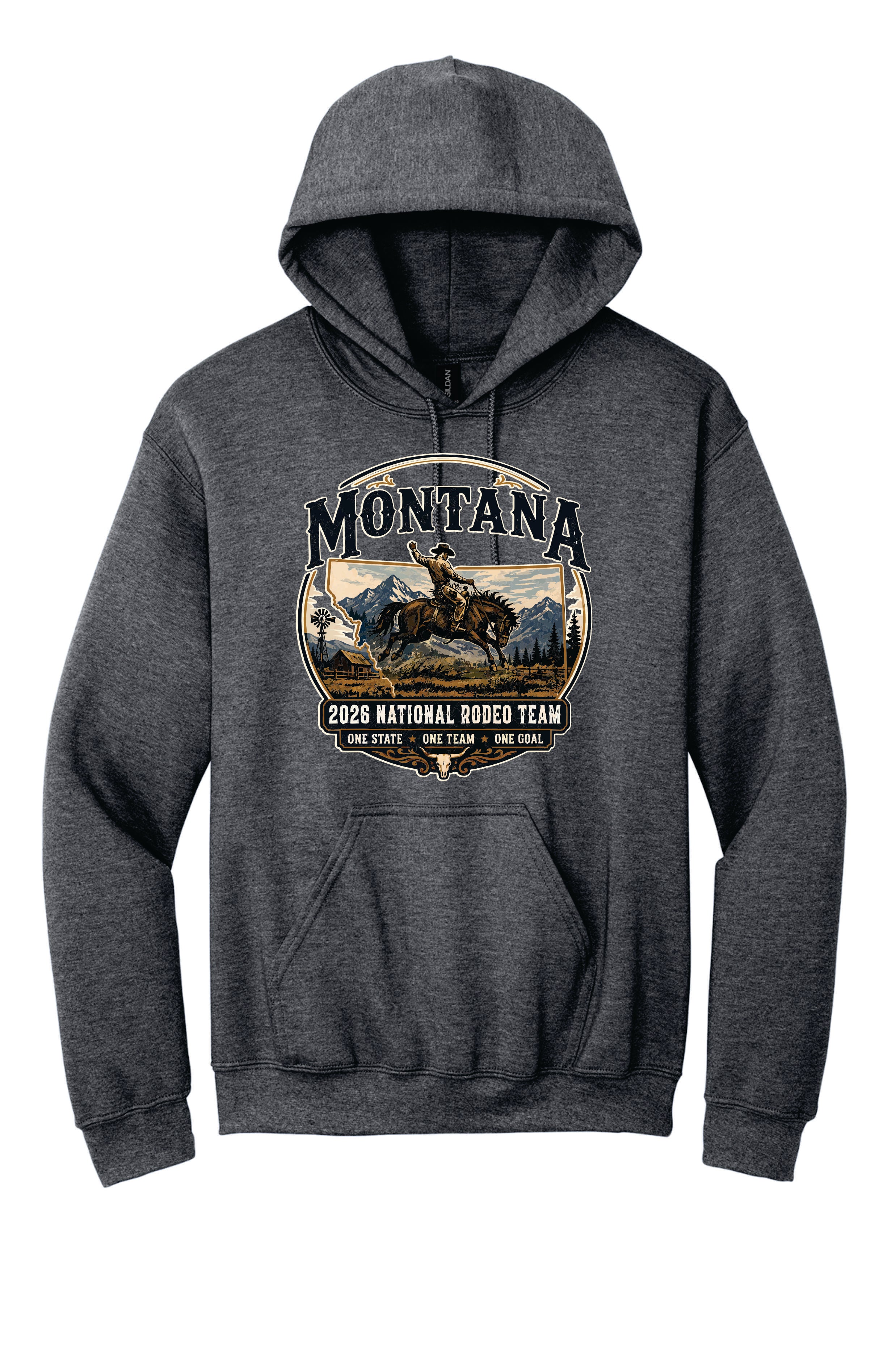 Montana High Schools National Finals Rodeo Team Hoodie