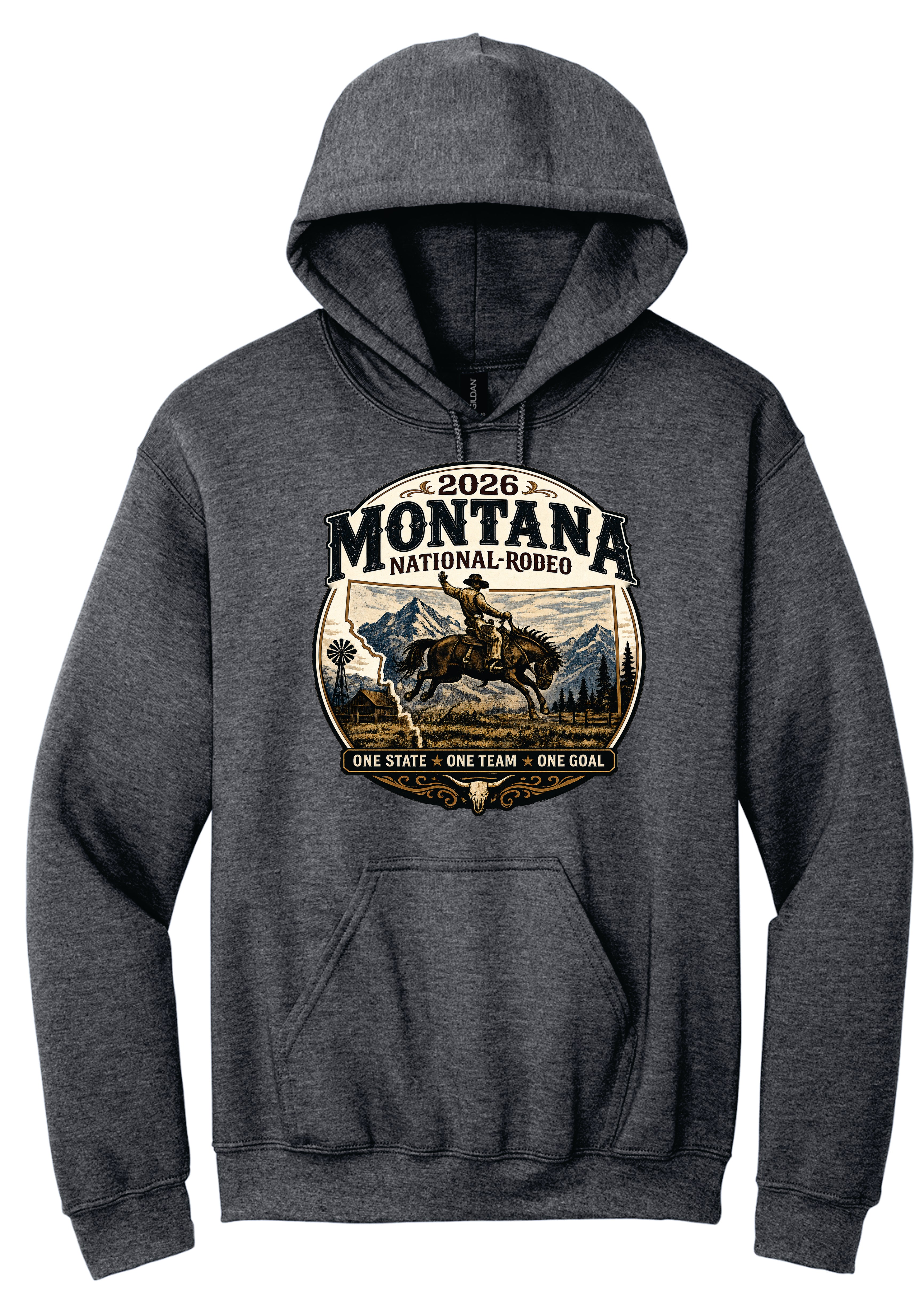 Montana High Schools National Finals Rodeo Team Hoodie
