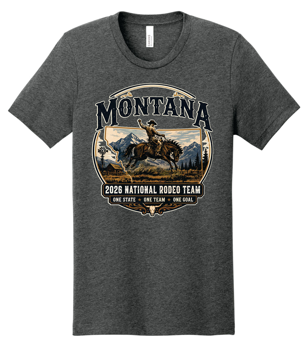 Montana High School Rodeo National Finals Team T-shirt