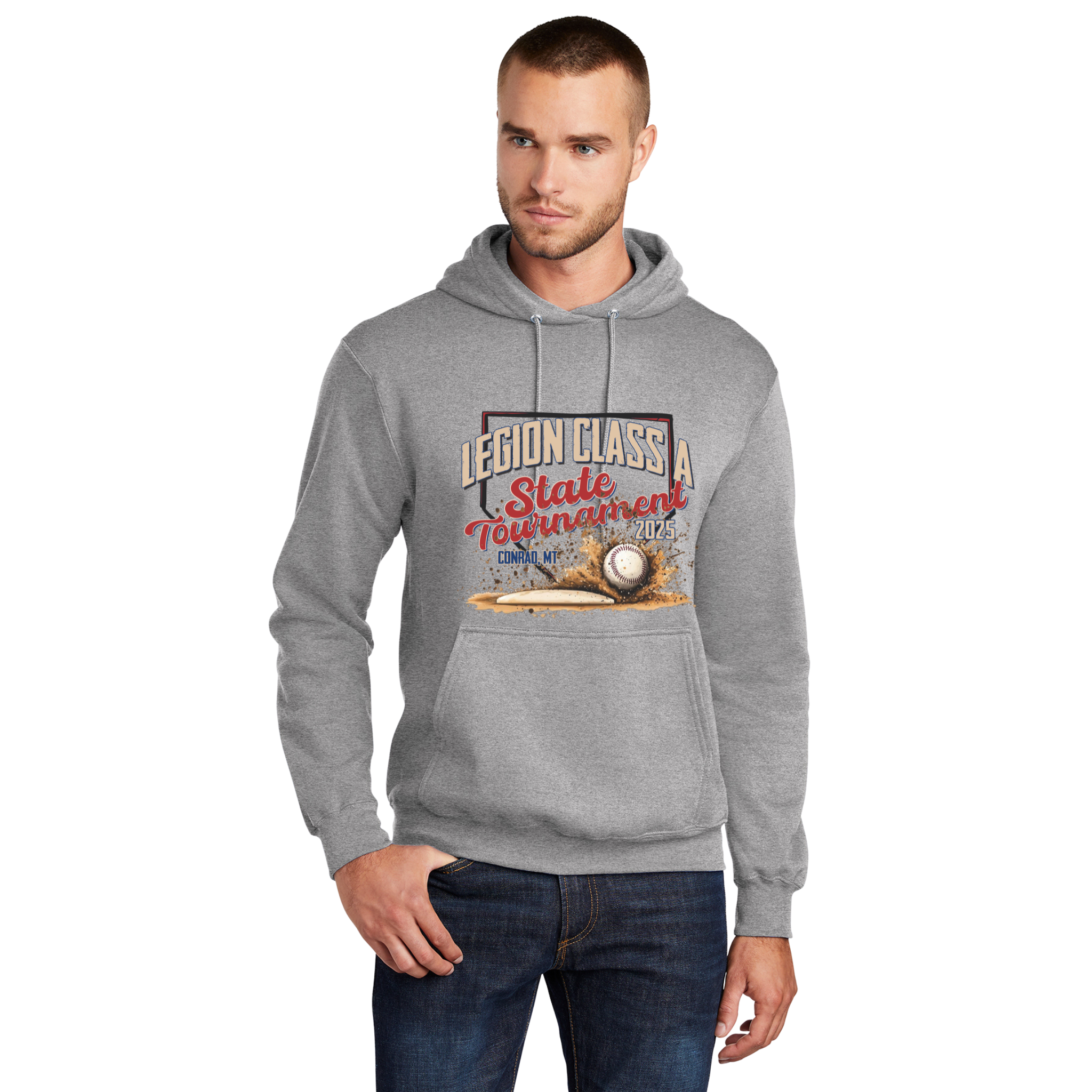 Legion A Baseball Hoodie