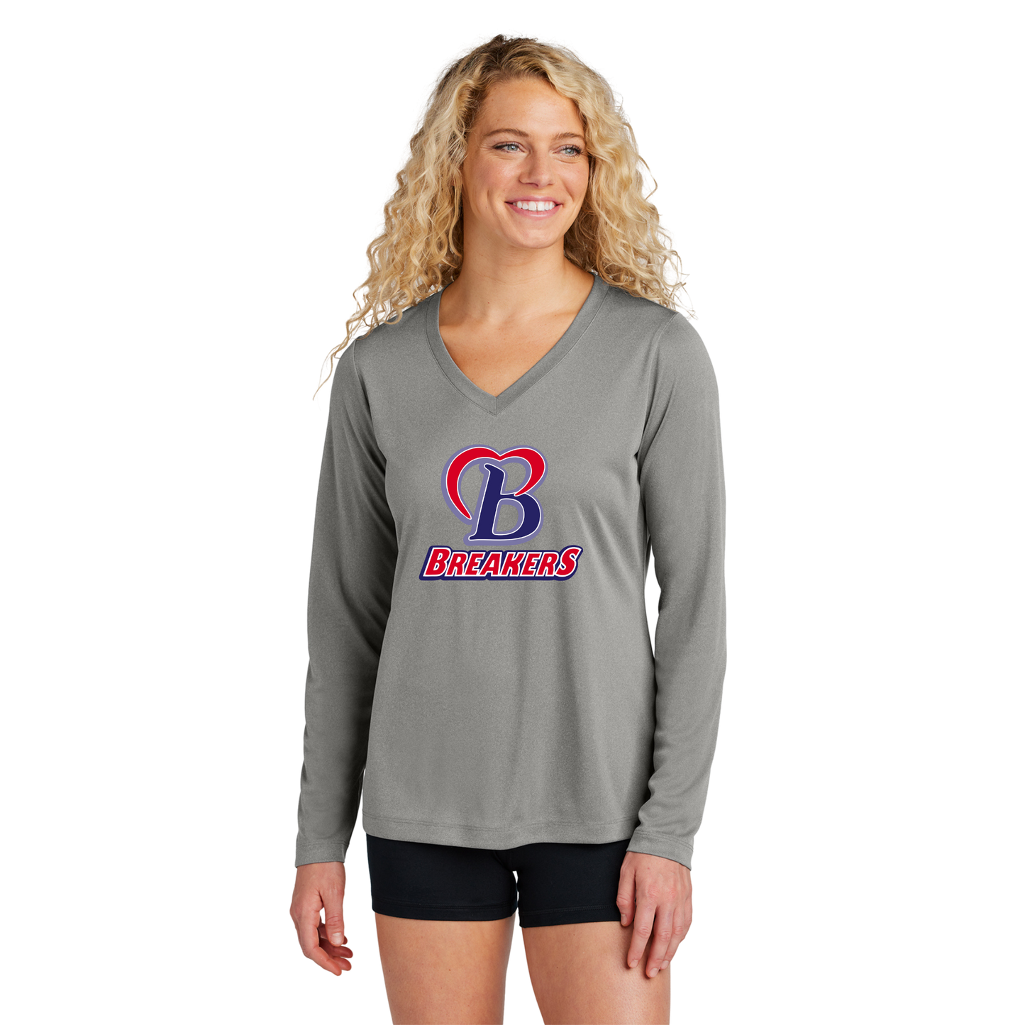 Missoula Loyola Women's Long Sleeve Competitor V-Neck Tee