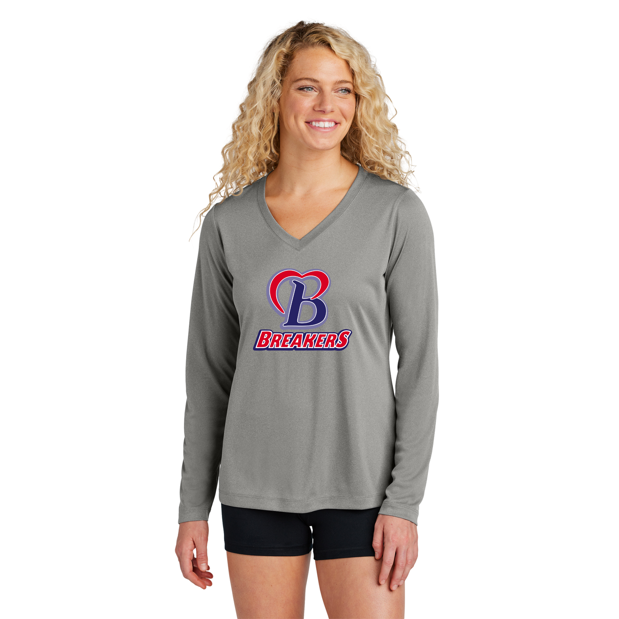 Missoula Loyola Women's Long Sleeve Competitor V-Neck Tee