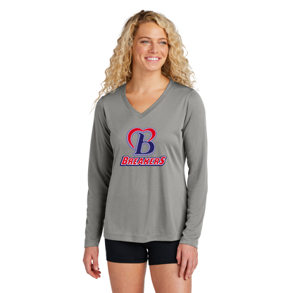 Missoula Loyola Women's Long Sleeve Competitor V-Neck Tee