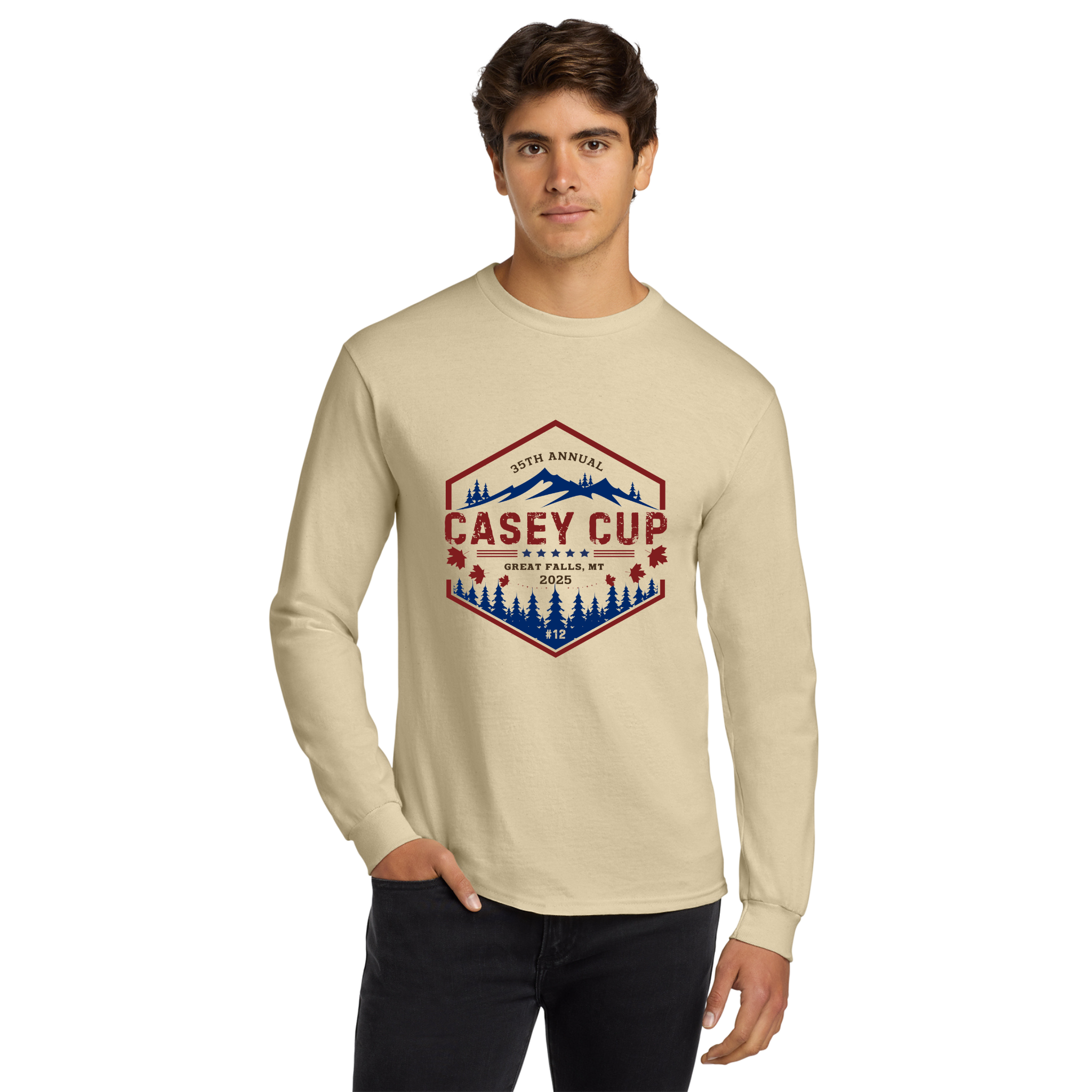 Casey Cup 2025 Gildan® Ultra Cotton® Long Sleeve T-Shirt