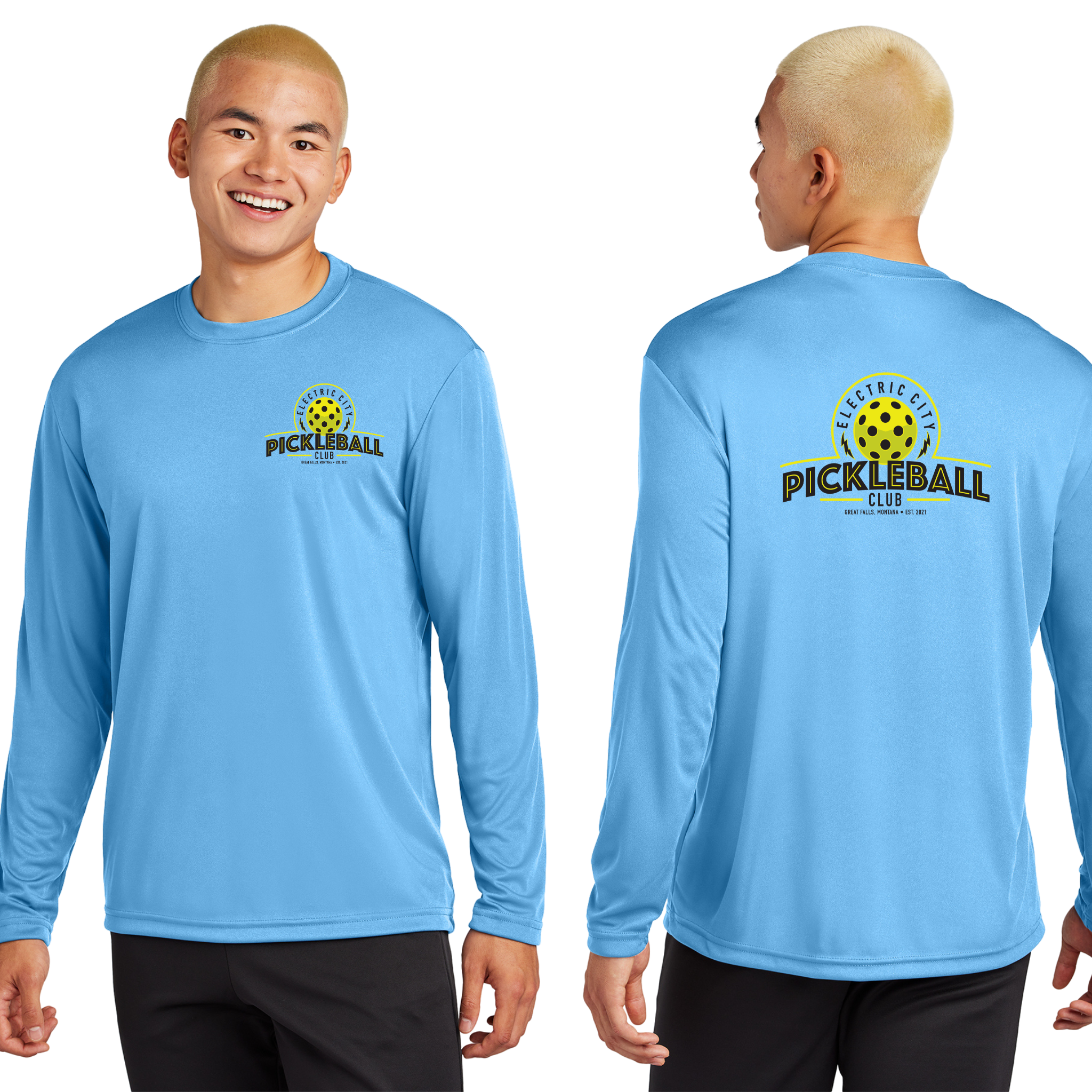 Electric City Pickleball Club Men's Longsleeve Tee