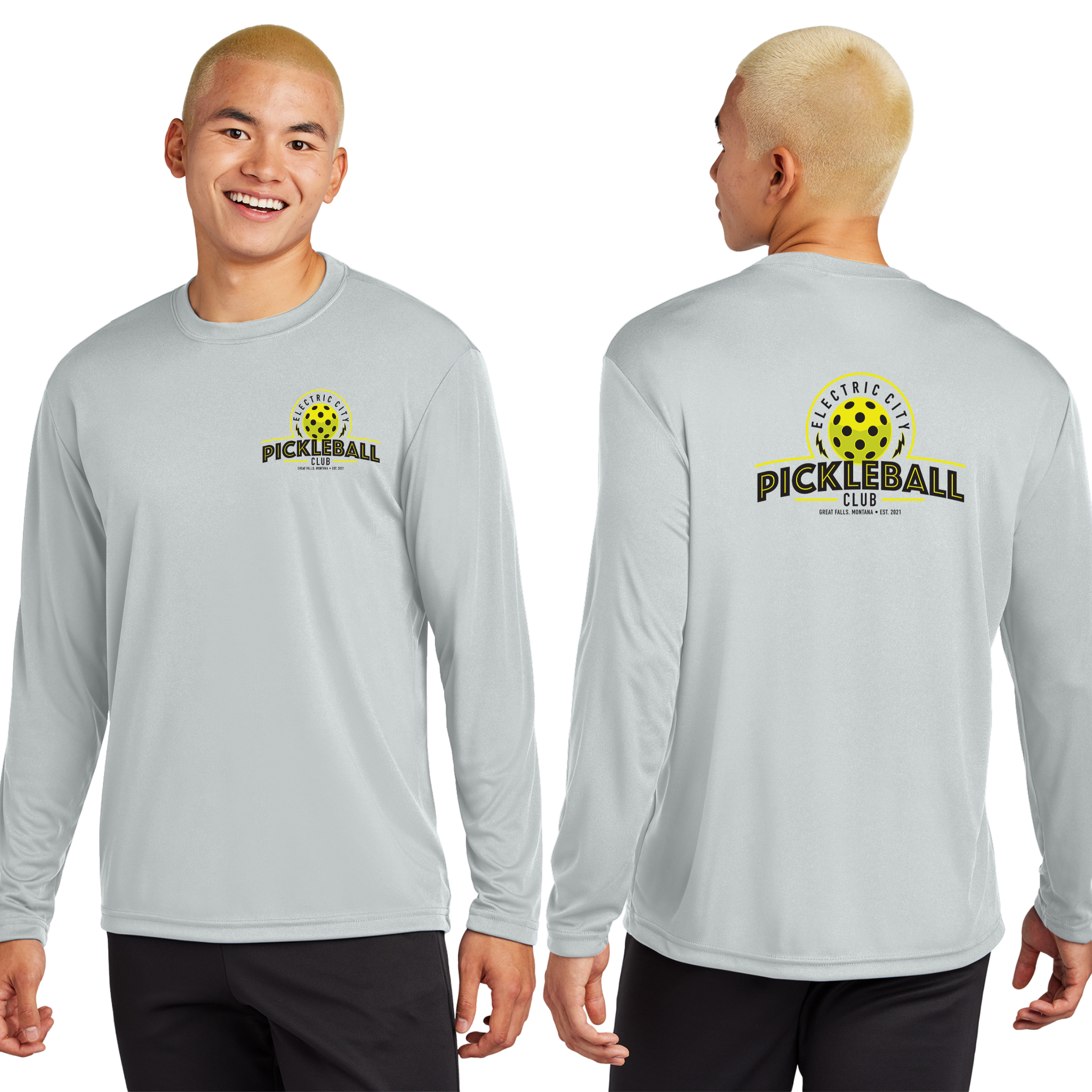 Electric City Pickleball Club Men's Longsleeve Tee