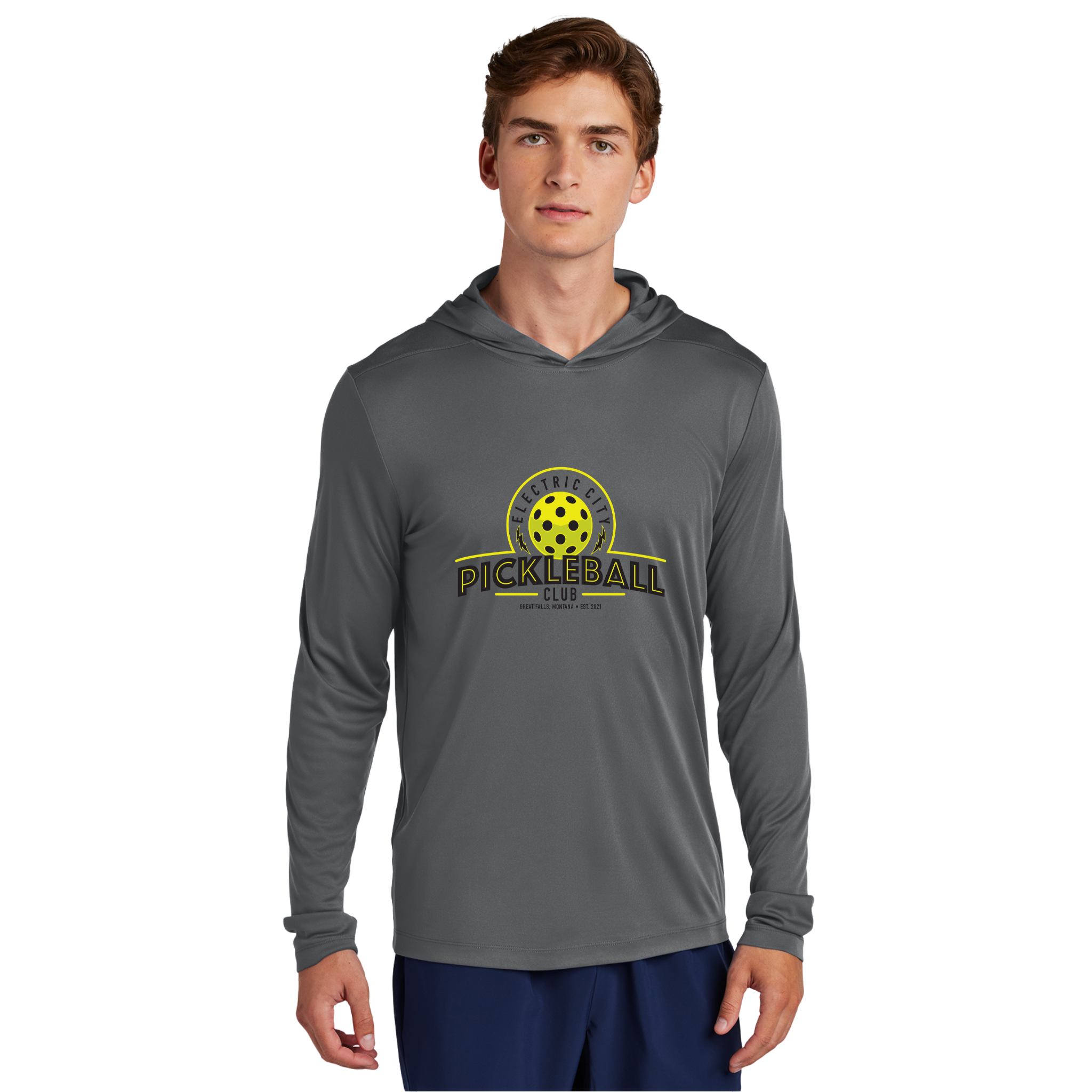 Electric City Pickleball Club Hood Tee