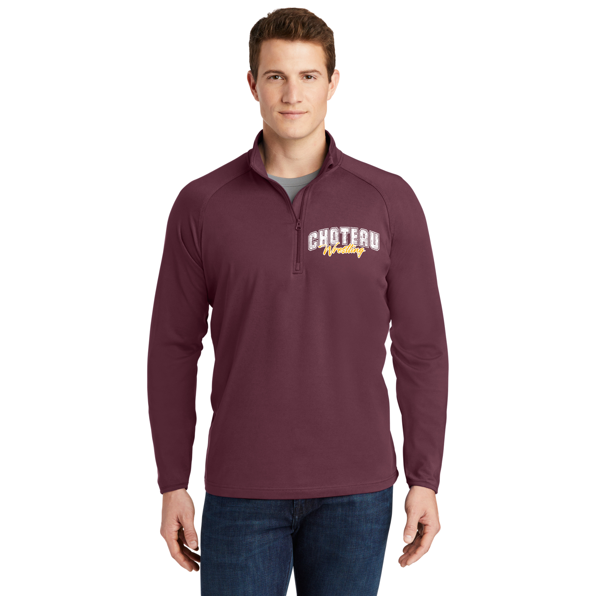Choteau Wrestling 1/4-Zip Pullover