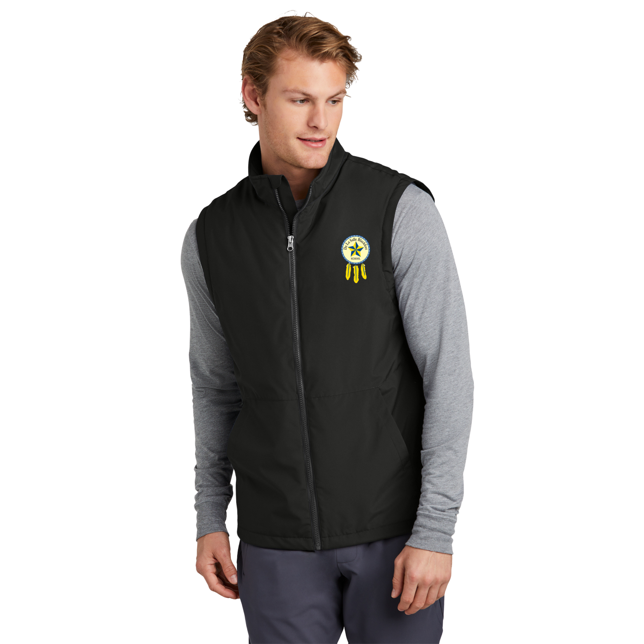 De La Salle Blackfeet Spirit Wear Insulated Vest