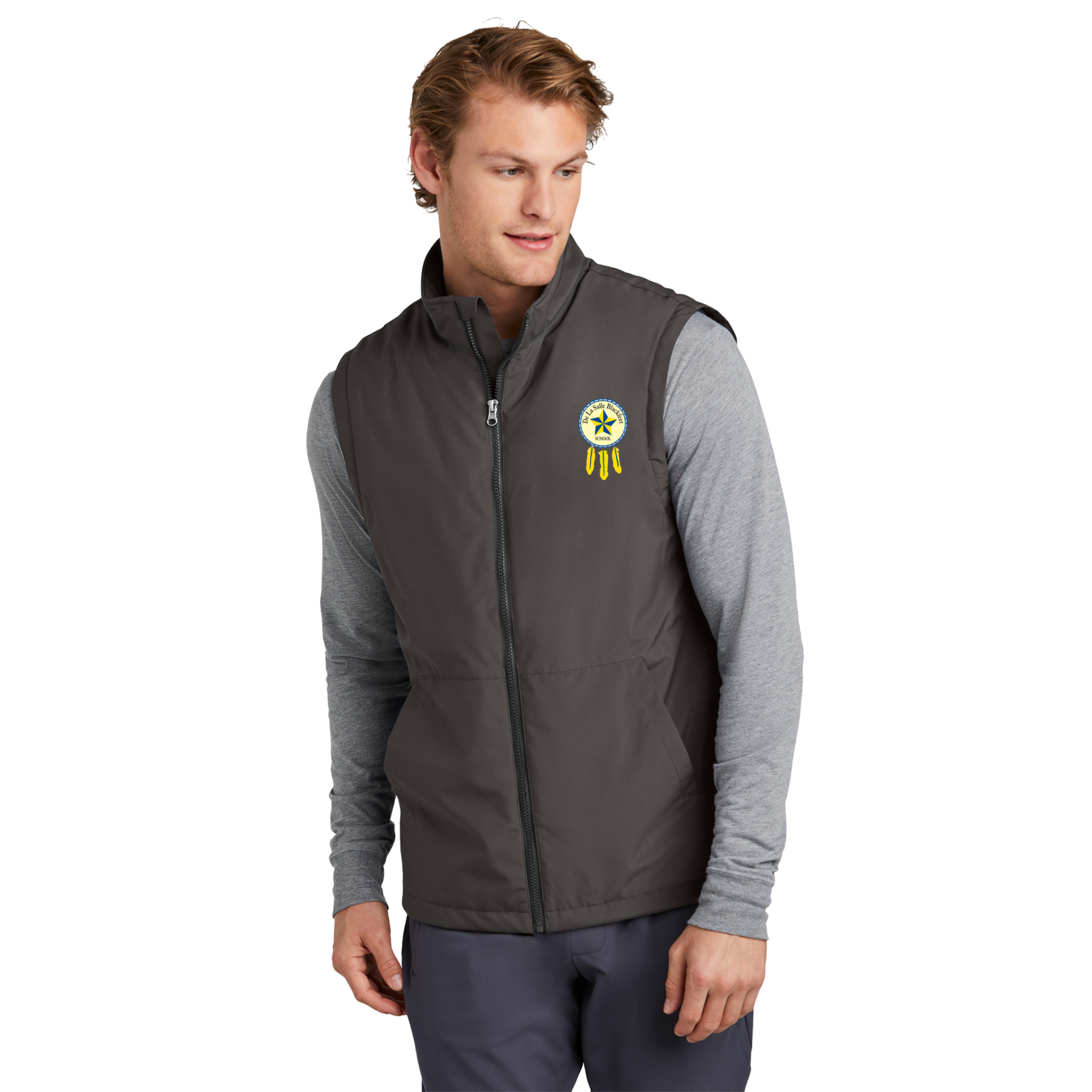 De La Salle Blackfeet Spirit Wear Insulated Vest