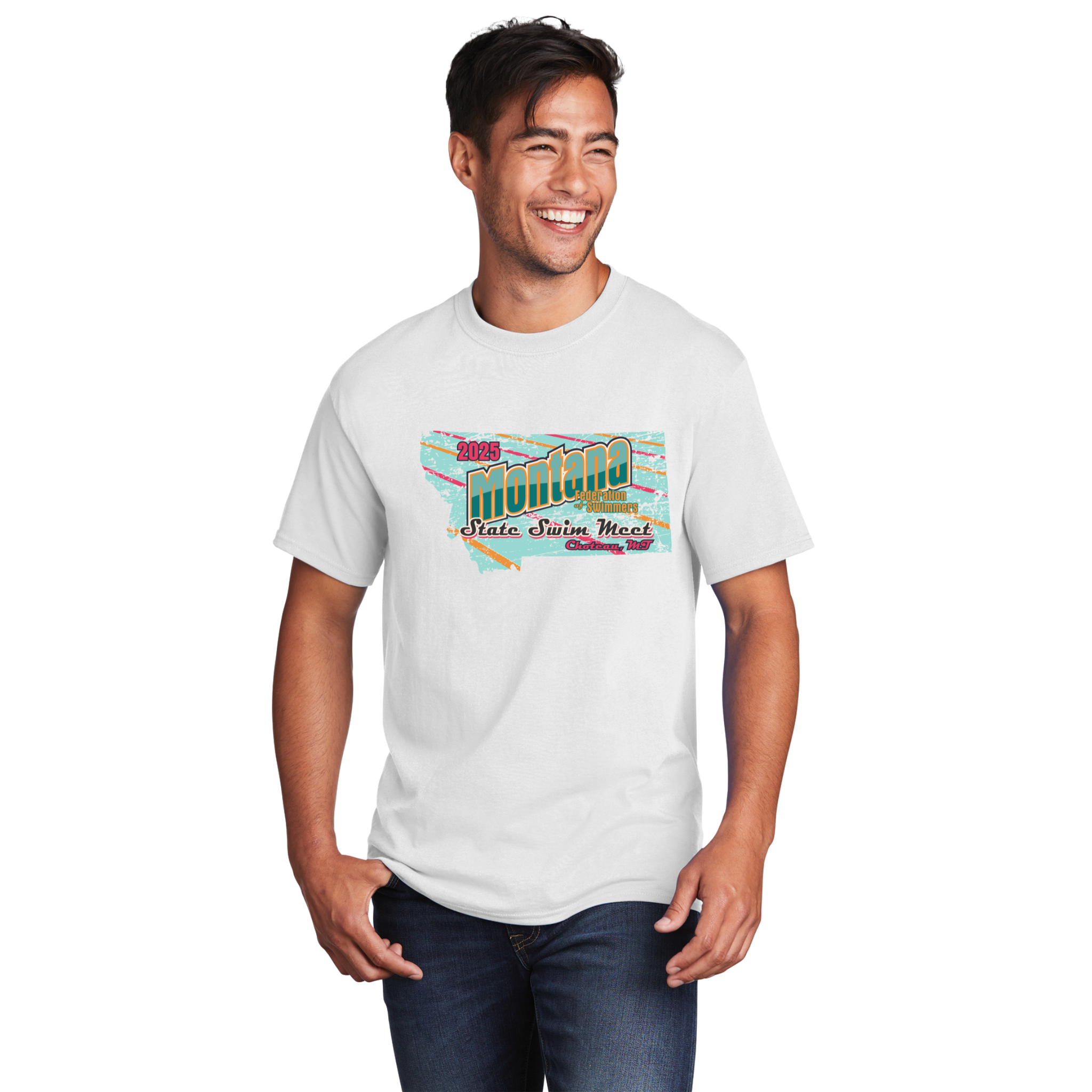 2025 Montana State Swim Meet Tee