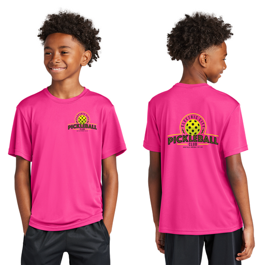 Electric City Pickleball Club Youth Tee