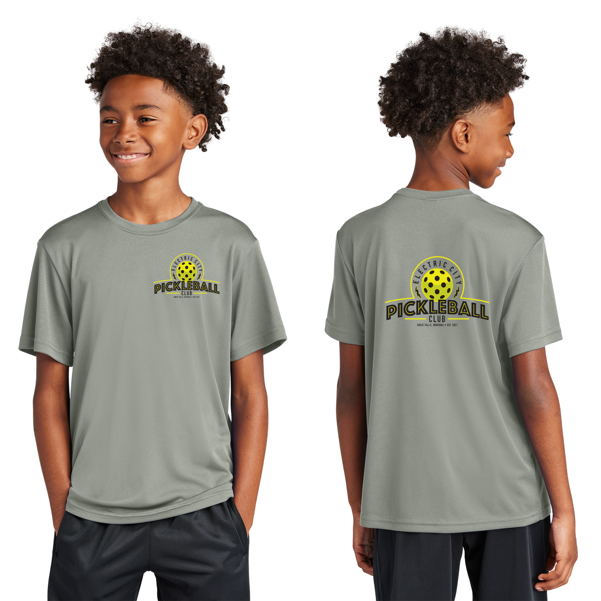 Electric City Pickleball Club Youth Tee