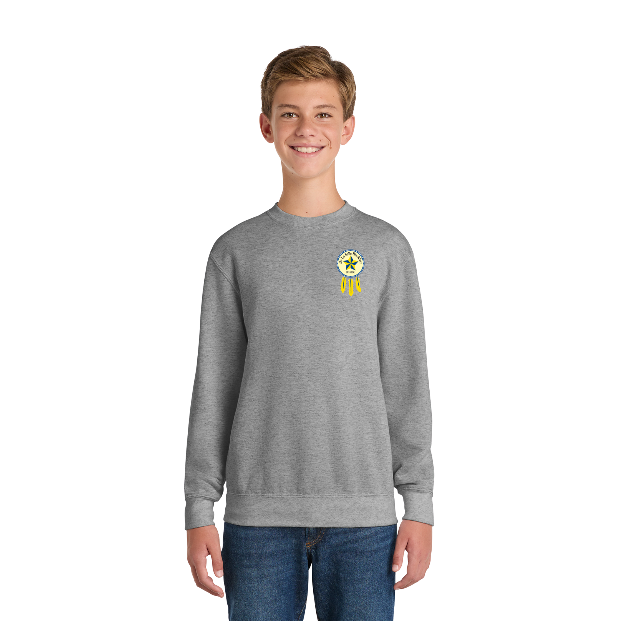 De La Salle Blackfeet Spirit Wear Youth Crewneck