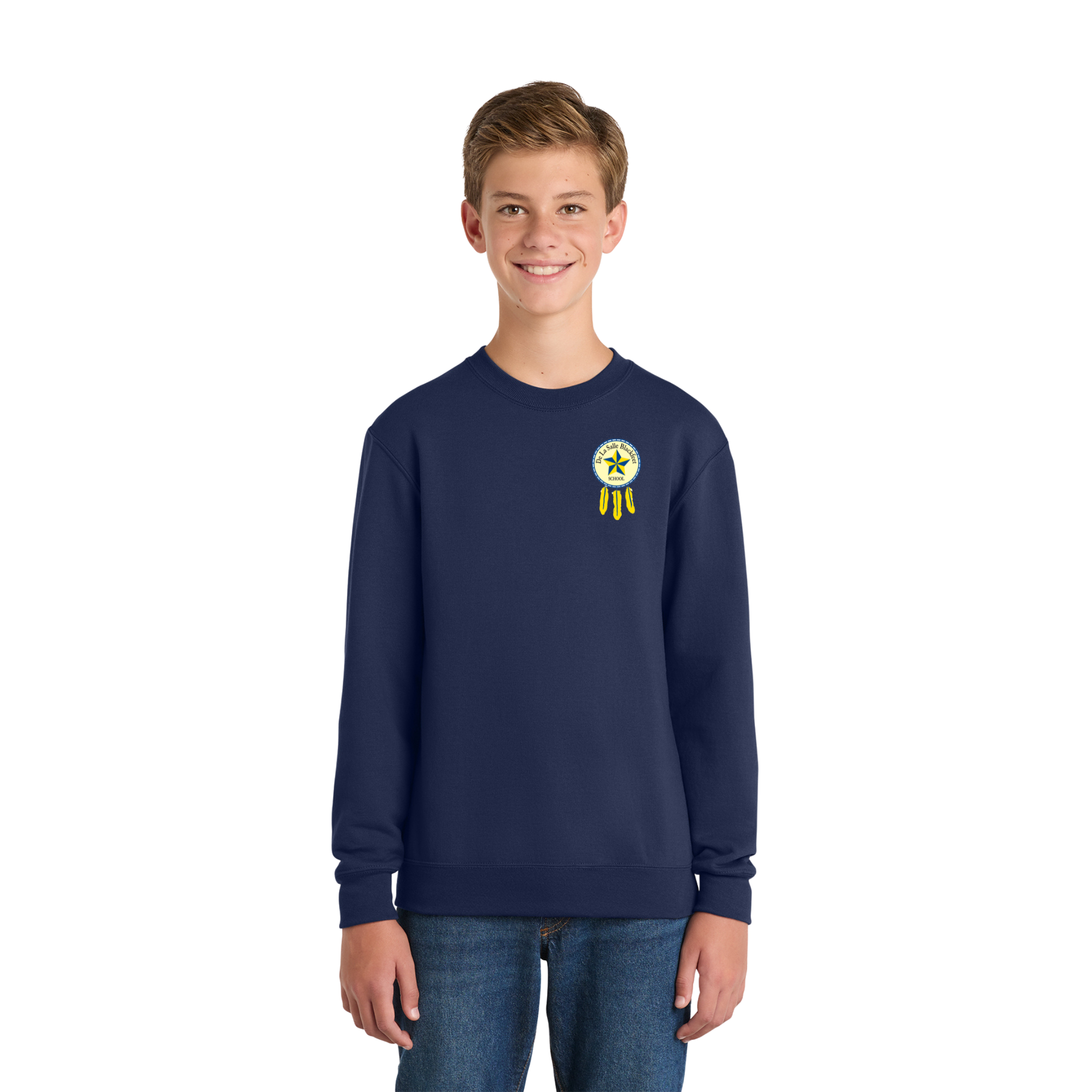 De La Salle Blackfeet Spirit Wear Youth Crewneck