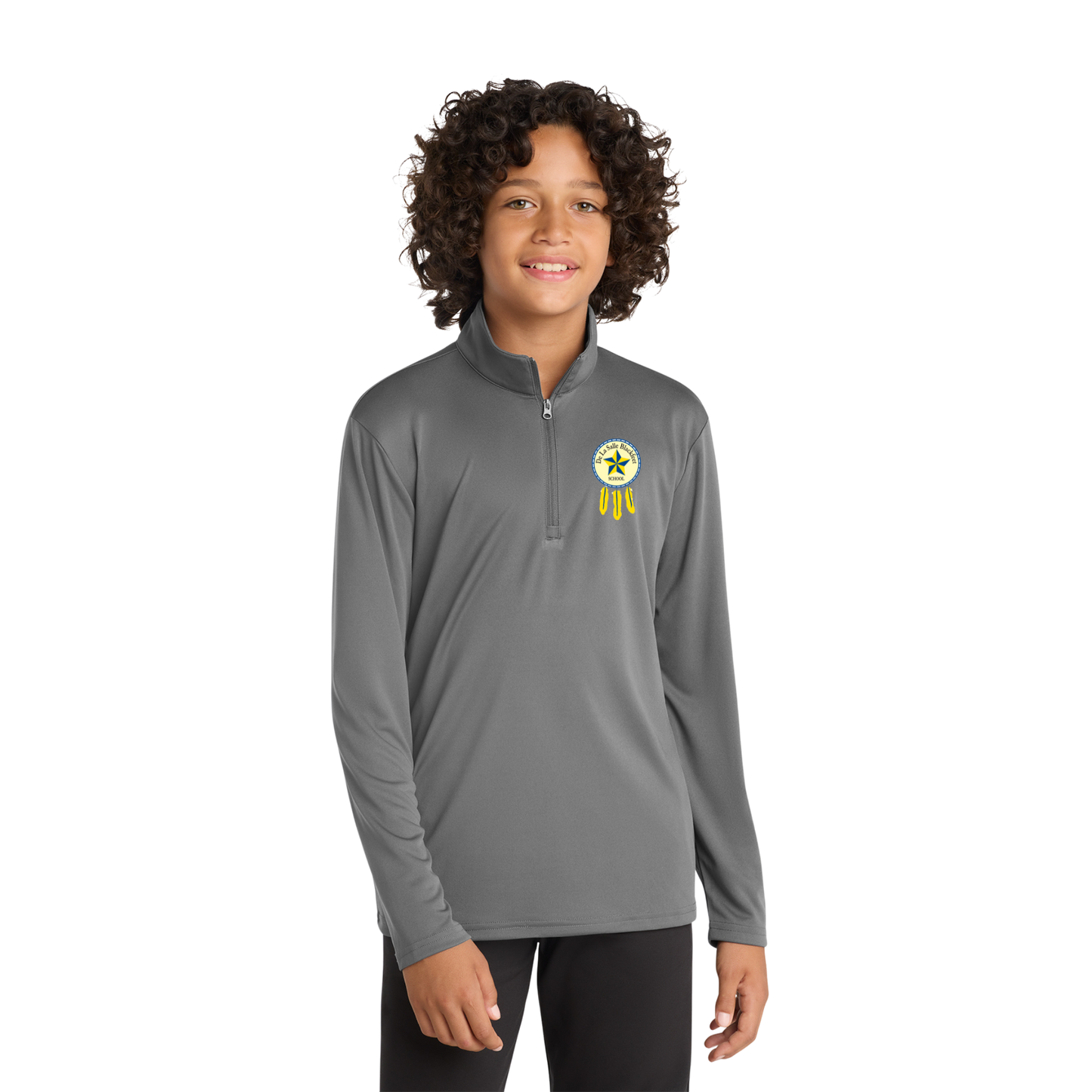 De La Salle Blackfeet Spirit Wear Youth 1/4 Zip Pullover