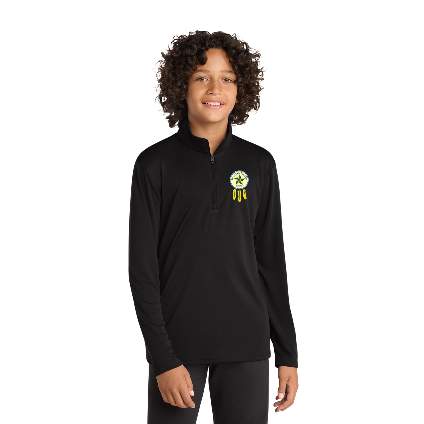 De La Salle Blackfeet Spirit Wear Youth 1/4 Zip Pullover