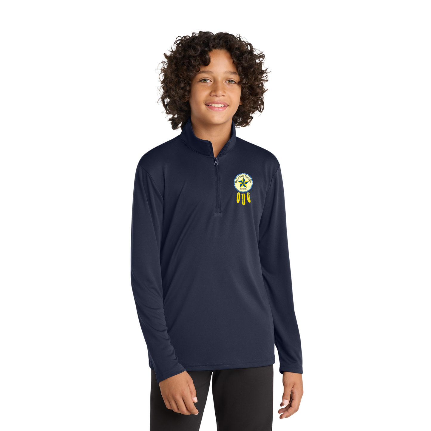 De La Salle Blackfeet Spirit Wear Youth 1/4 Zip Pullover