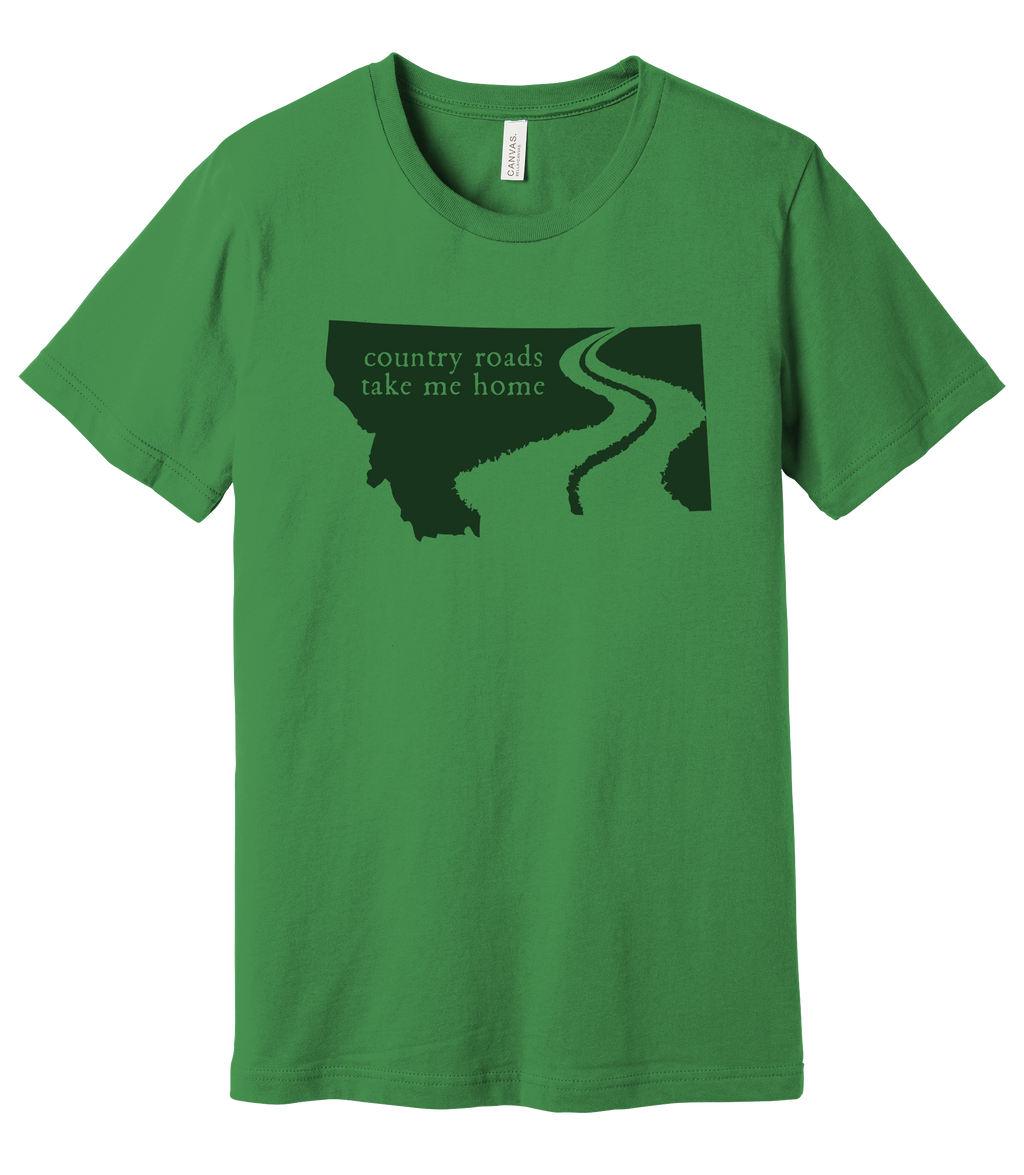 Country Roads Tee — Montana Edition