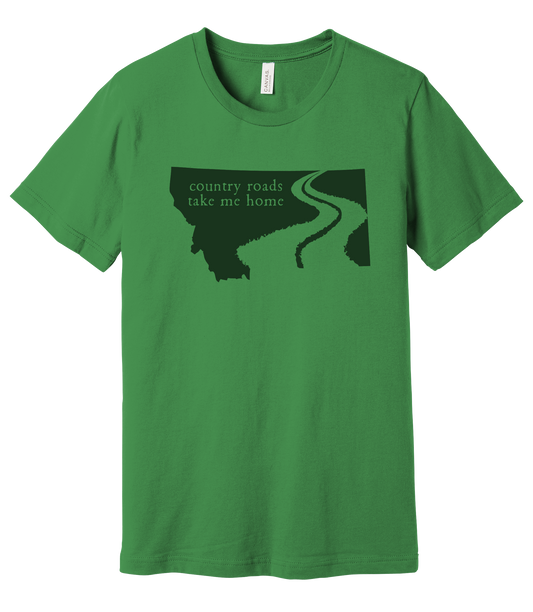 Country Roads Tee — Montana Edition