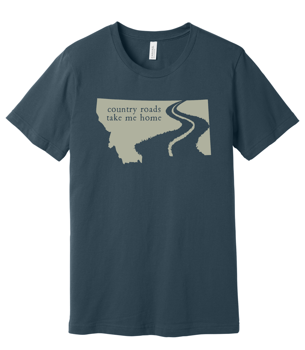 Country Roads Tee — Montana Edition