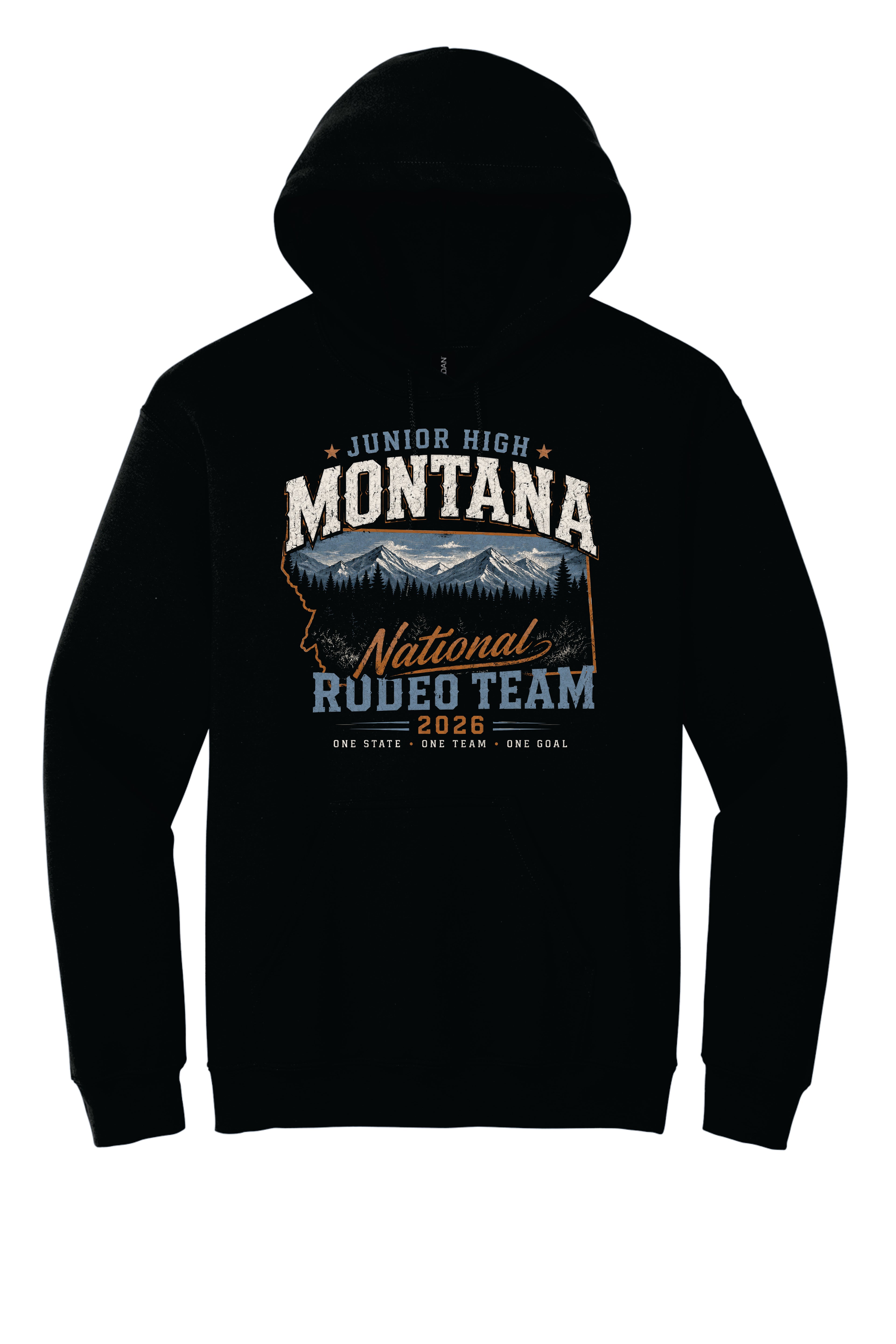 Montana Jr. High National Finals Rodeo Team Hoodie