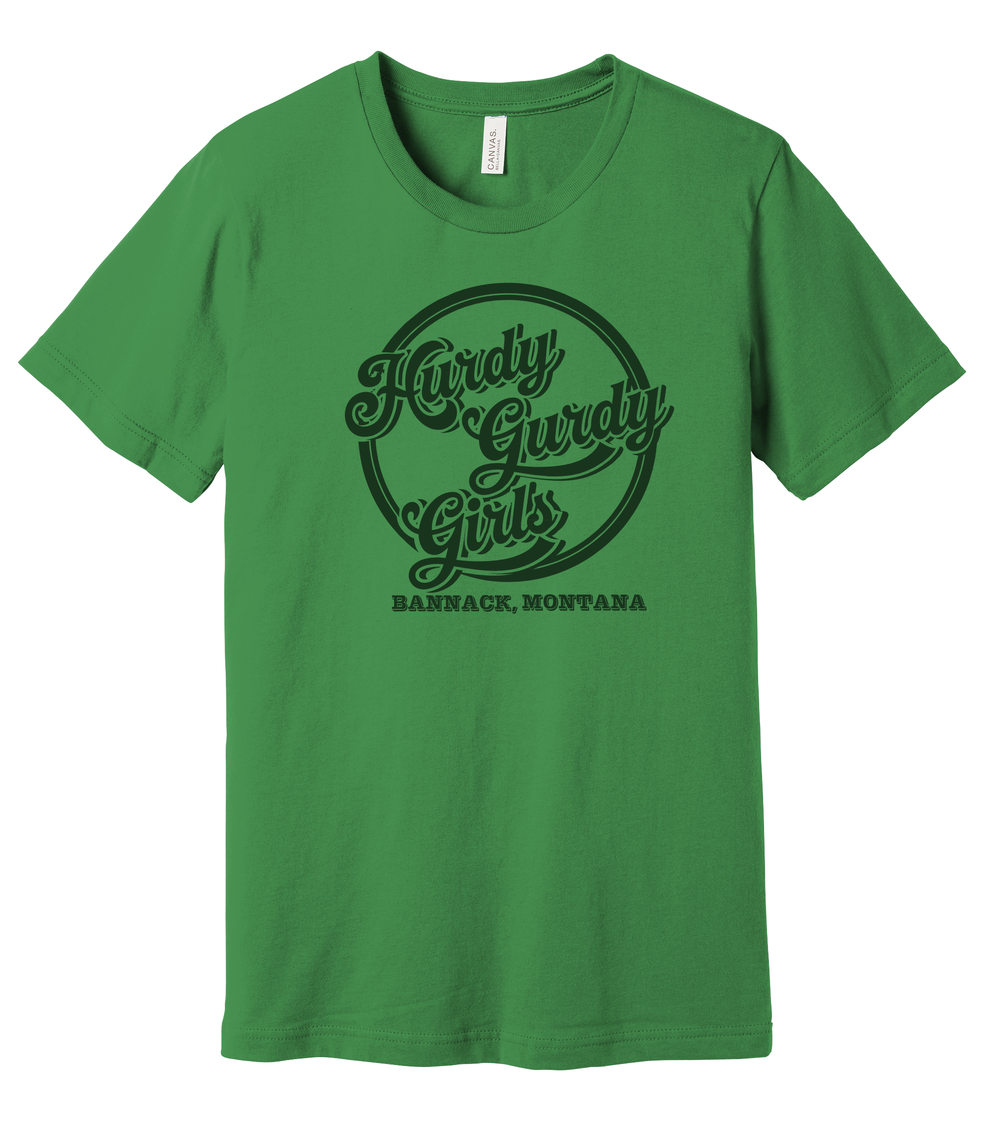 Hurdy Gurdy Girls Tee — Bannack’s Dancehall Legacy