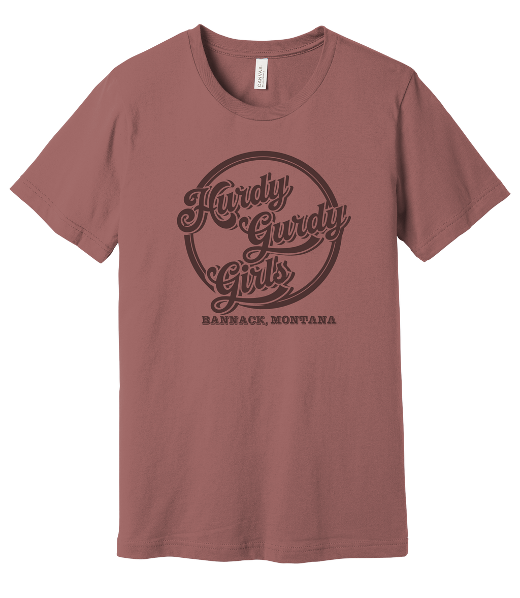 Hurdy Gurdy Girls Tee — Bannack’s Dancehall Legacy