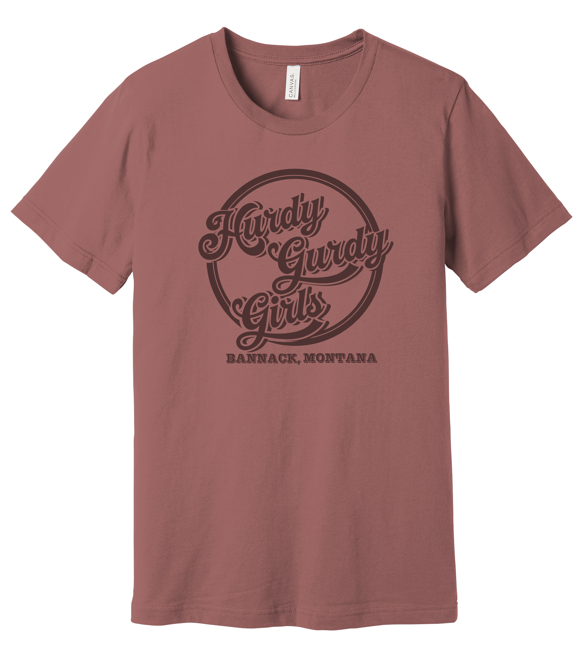 Hurdy Gurdy Girls Tee — Bannack’s Dancehall Legacy