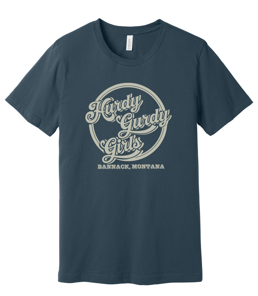 Hurdy Gurdy Girls Tee — Bannack’s Dancehall Legacy