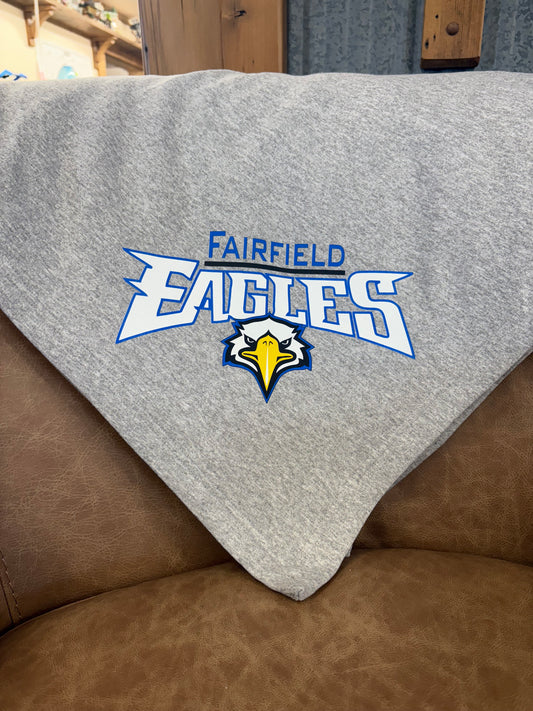 Fairfield Eagles Blanket