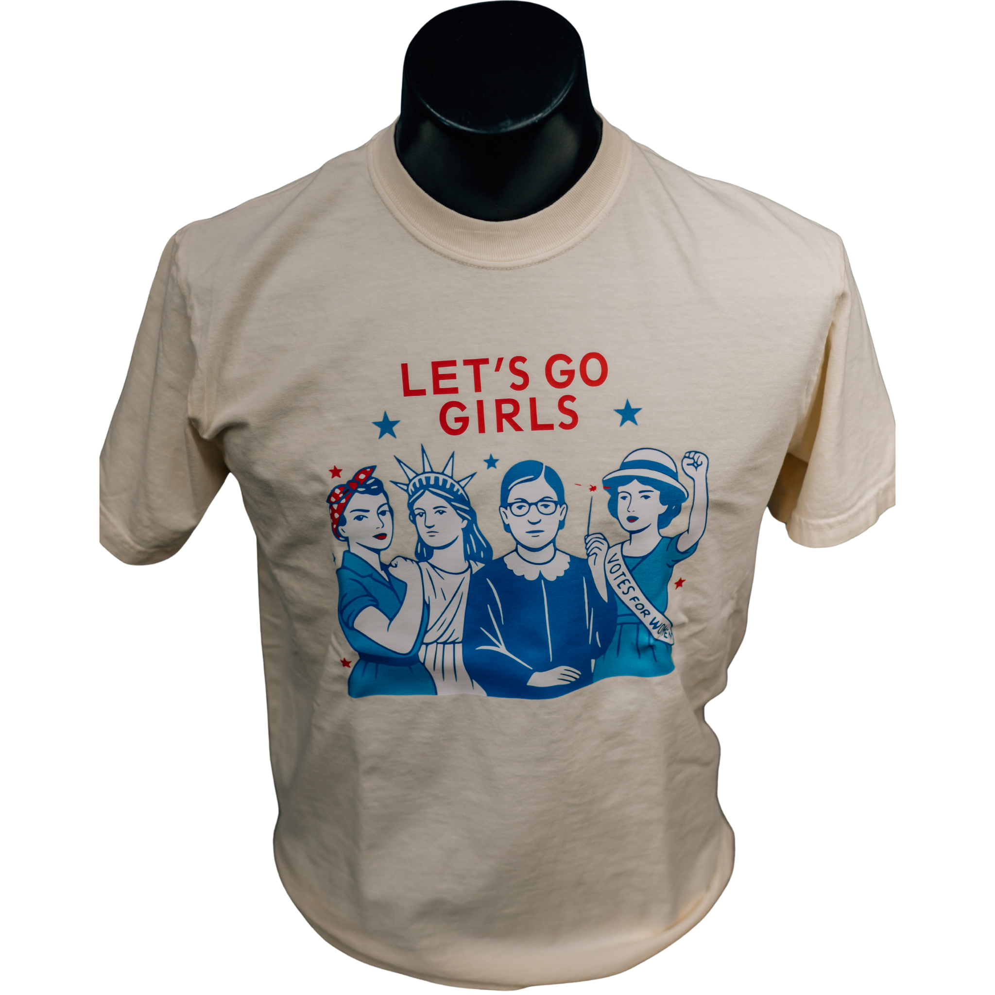 Let's Go Girls Tee (natural / cream)
