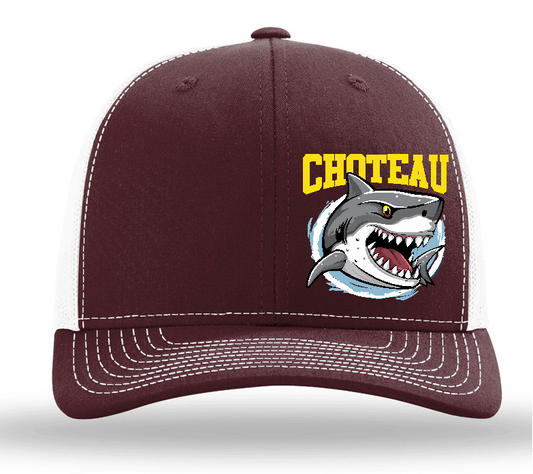 Choteau Mat Sharks Hats